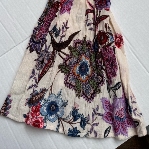 ALTAR’D STATE TOP. BOHO BABYDOLL, BELL SLEEVE TOP. SMOCKED. EXCELLENT CONDITION - Picture 12 of 15